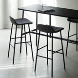 Form Bar Stool, Metal Leg
