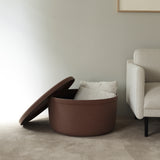 Hide Storage Pouf