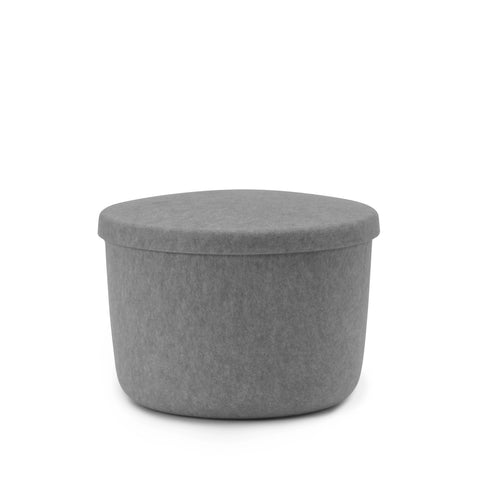 Hide Storage Pouf