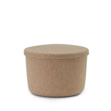 Hide Storage Pouf