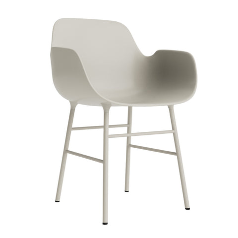 Form Armchair, Metal Leg