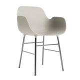Form Armchair, Metal Leg