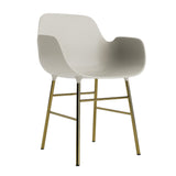 Form Armchair, Metal Leg