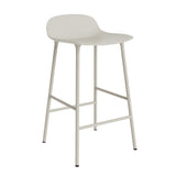 Form Counter Stool, Metal Leg