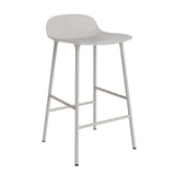 Form Counter Stool, Metal Leg