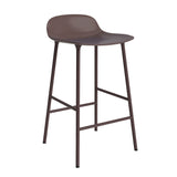 Form Counter Stool, Metal Leg