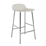 Form Counter Stool, Metal Leg