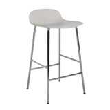 Form Counter Stool, Metal Leg