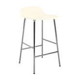 Form Counter Stool, Metal Leg