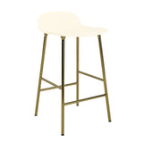Form Counter Stool, Metal Leg