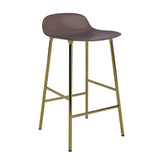Form Counter Stool, Metal Leg
