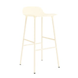 Form Bar Stool, Metal Leg
