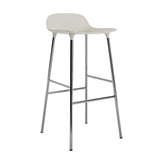 Form Bar Stool, Metal Leg