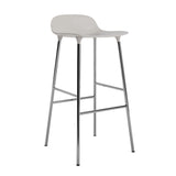 Form Bar Stool, Metal Leg