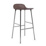 Form Bar Stool, Metal Leg