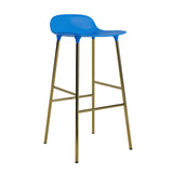 Form Bar Stool, Metal Leg