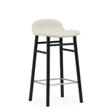 Form Counter Stool, Wood Leg