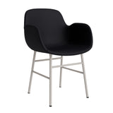 Form Armchair, Metal Leg