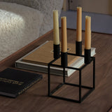 Kubus Candle Holders, Black
