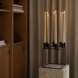 Kubus Candle Holders, Black