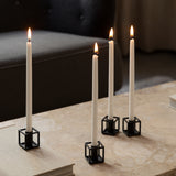 Kubus Candle Holders, Black