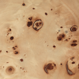 Post Coffee Table Small, Poplar Burl