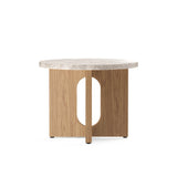 Androgyne Side Table, Wood Base