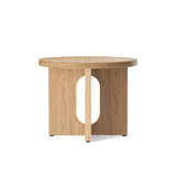 Androgyne Side Table, Wood Base