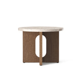 Androgyne Side Table, Wood Base