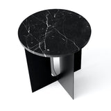 Androgyne Side Table, Metal Base