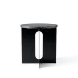 Androgyne Side Table, Metal Base