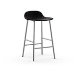 Form Counter Stool, Metal Leg