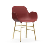 Form Armchair, Metal Leg