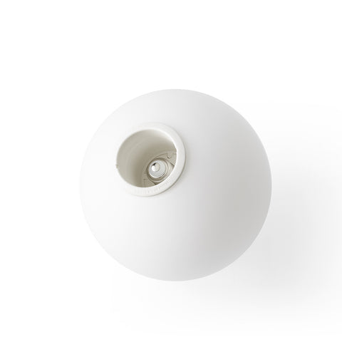 TR Bulb, Matte Opal Glass