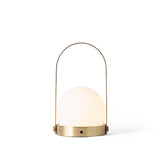 Carrie LED Wireless Lamp, Brass