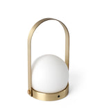 Carrie LED Wireless Lamp, Brass