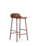 Form Counter Stool, Metal Leg