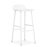 Form Bar Stool, Metal Leg
