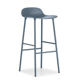 Form Bar Stool, Metal Leg