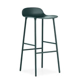 Form Bar Stool, Metal Leg