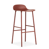 Form Bar Stool, Metal Leg