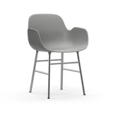 Form Armchair, Metal Leg