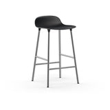 Form Counter Stool, Metal Leg