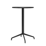 Harbour Column Table Collection, Round Top with Star Base