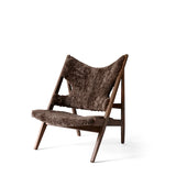 Knitting Lounge Chair, Sheepskin Upholstery