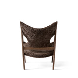 Knitting Lounge Chair, Sheepskin Upholstery