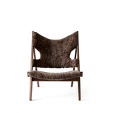 Knitting Lounge Chair, Sheepskin Upholstery