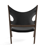 Knitting Lounge Chair, Leather and Fabric Upholstery