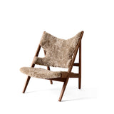Knitting Lounge Chair, Sheepskin Upholstery