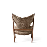 Knitting Lounge Chair, Sheepskin Upholstery